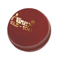 Vinex Cricket Leather Ball - Gold